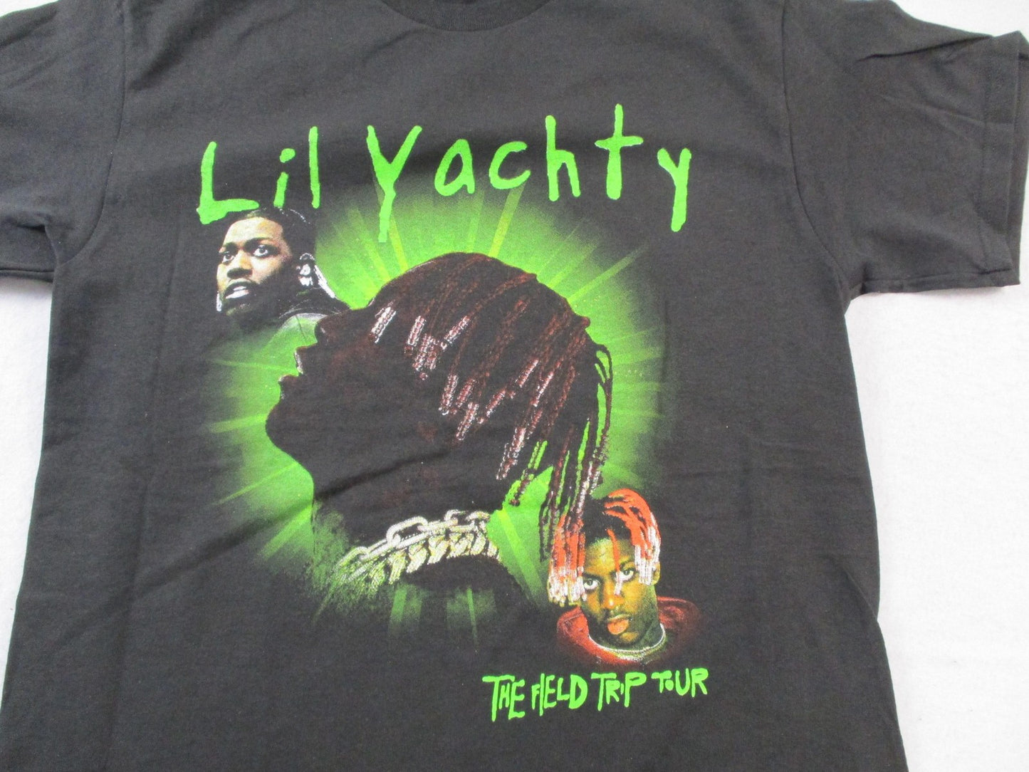 Lil Yachty Shirt Mens Medium Black Field Trip Tour Rap Graphic Tee 14852