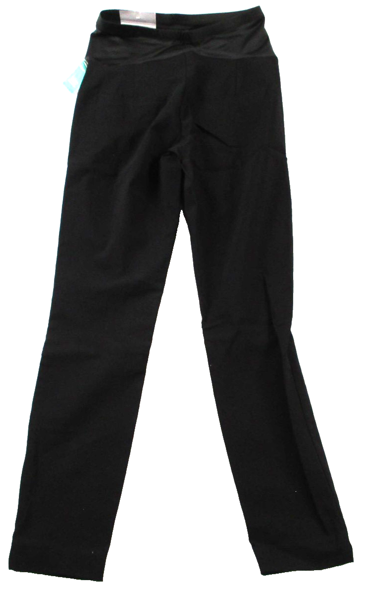 Maurices Maternity Dress Pants Womens Small Pull On Skinny Black Bengaline 14491