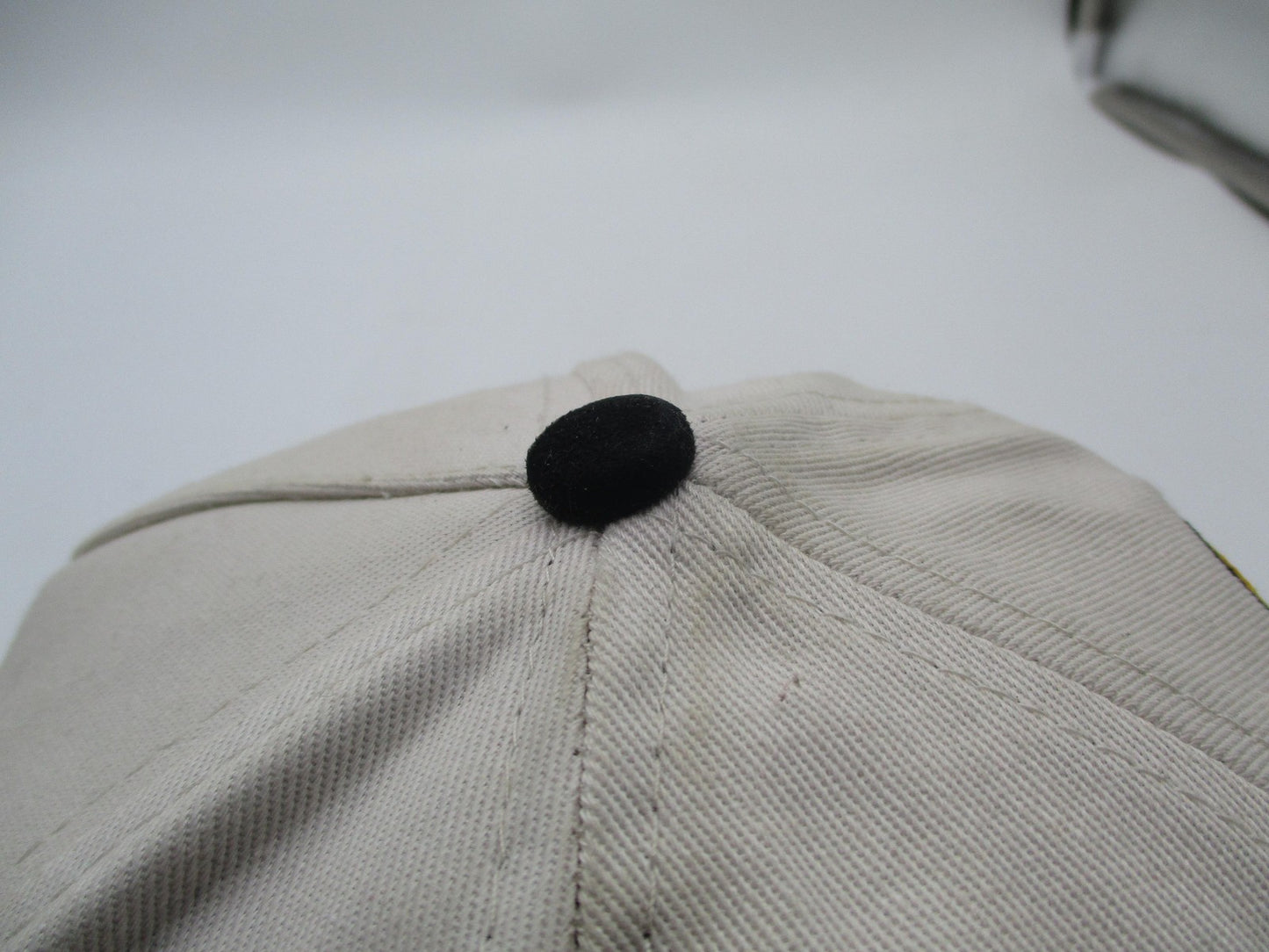 GASNYC Hat Cap Snap Back Mens One Size Beige Black GAS Graphic Embroidered Funny7
