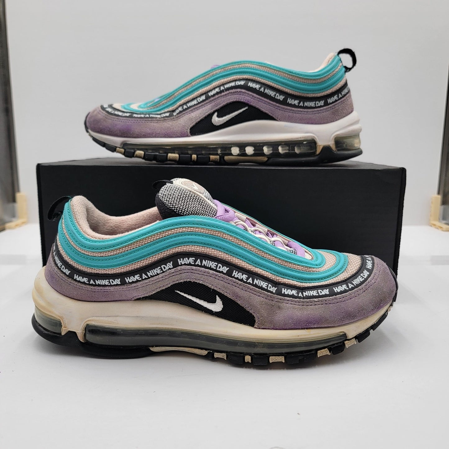 Nike Air Max 97 'Have a Nike Day' Mens Sz 8.5 BQ9130 500