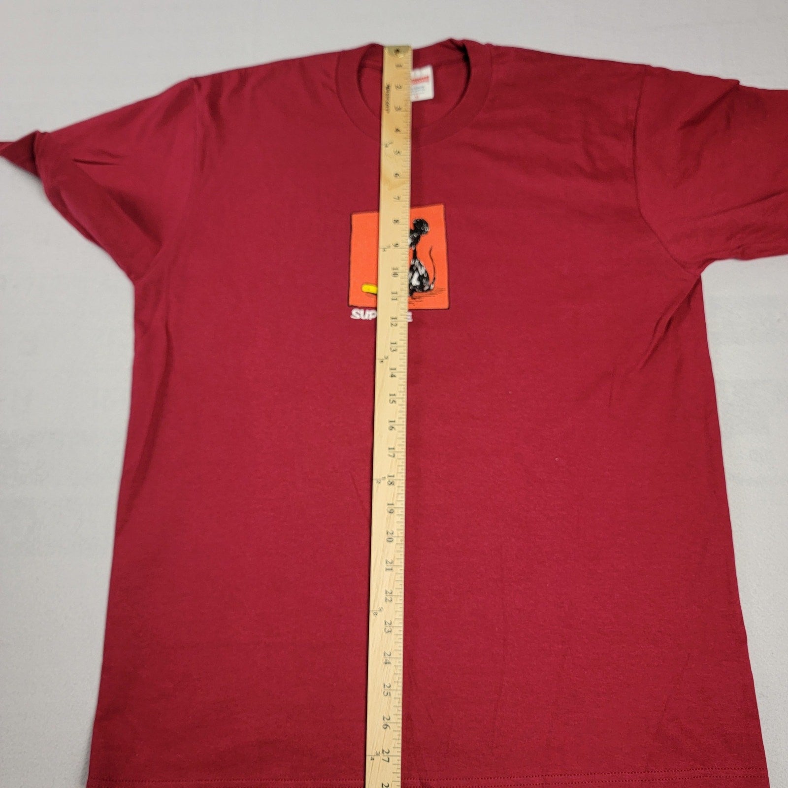 Supreme Red Mouse Tee Sz M