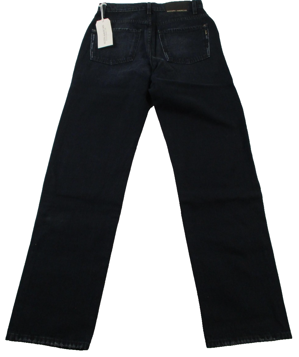 Modern American Doheny Jeans Womens 26 Blue Black Vintage Wash Straight 14731