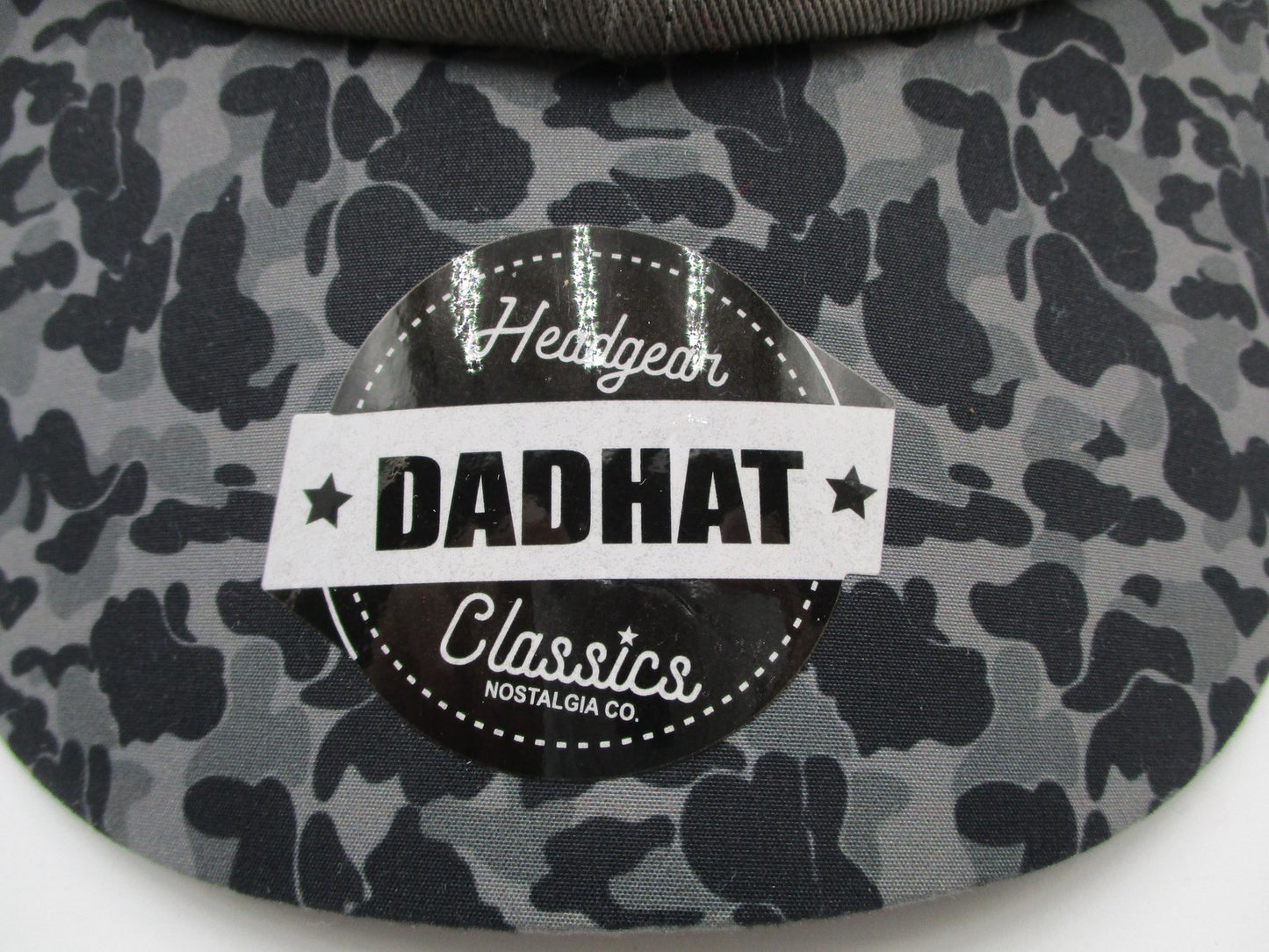 Bad Boy Hat Cap Strap Back Mens One Size Gray Camo Dad Headgear Classics6