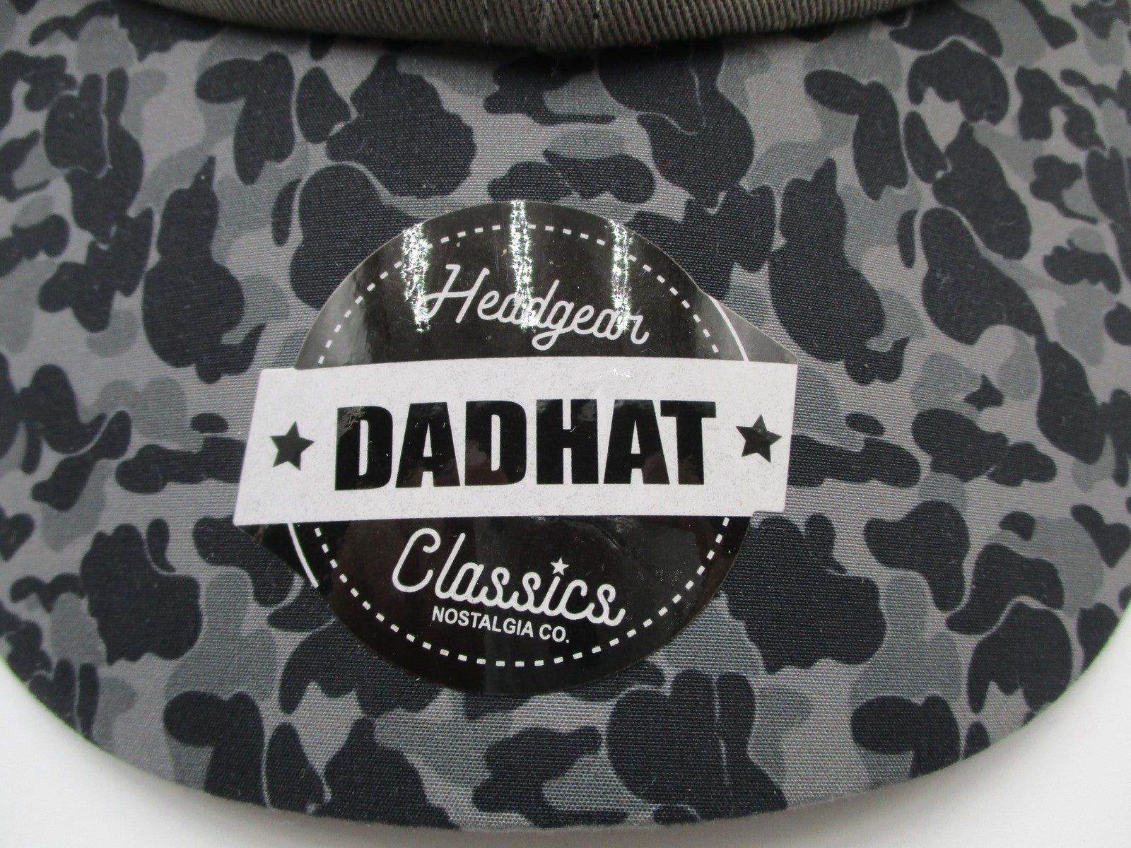 Bad Boy Hat Cap Strap Back Mens One Size Gray Camo Dad Headgear Classics6