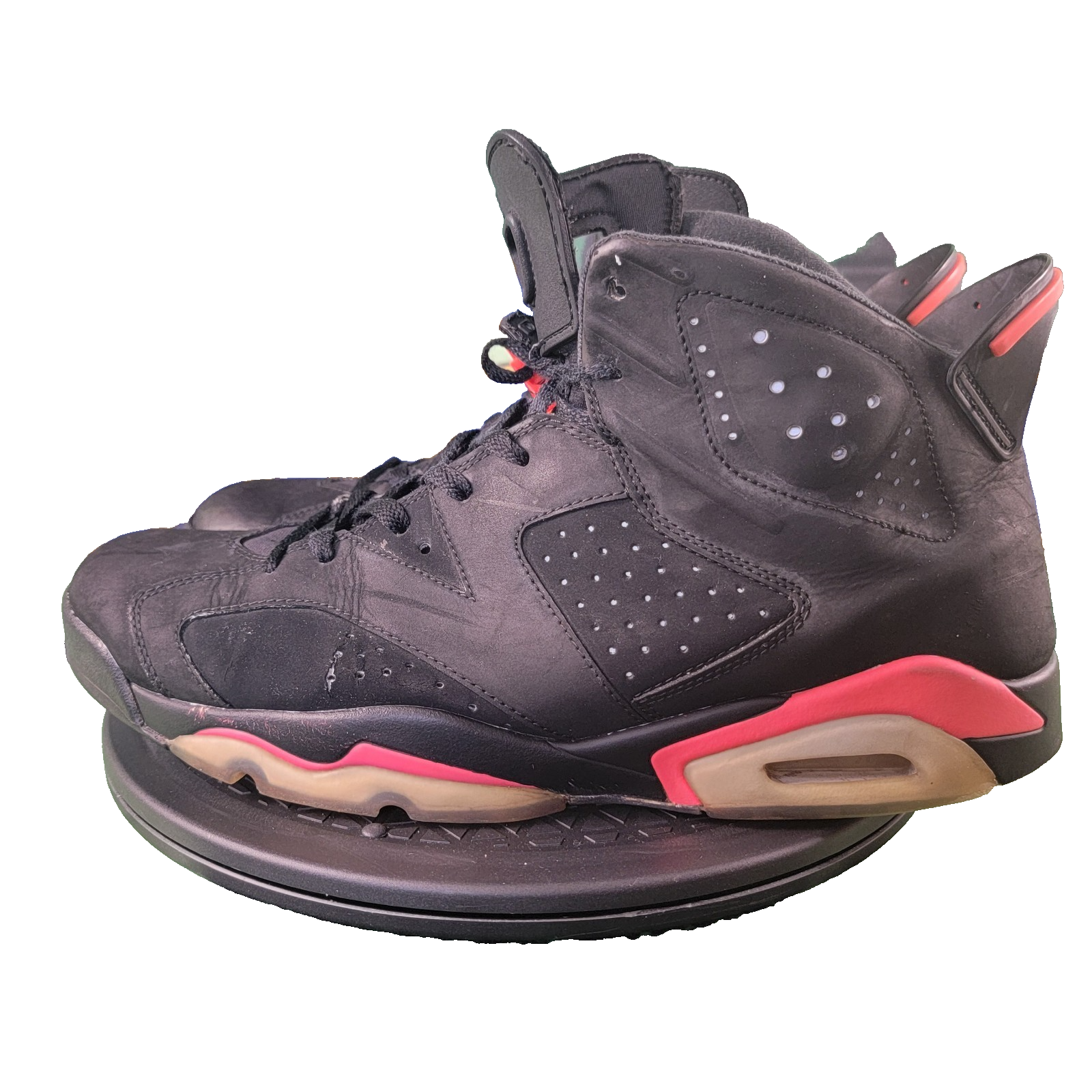 Air Jordan 6 Retro Black Infrared 2014 Men’s Size 13 Preowned 3846640230