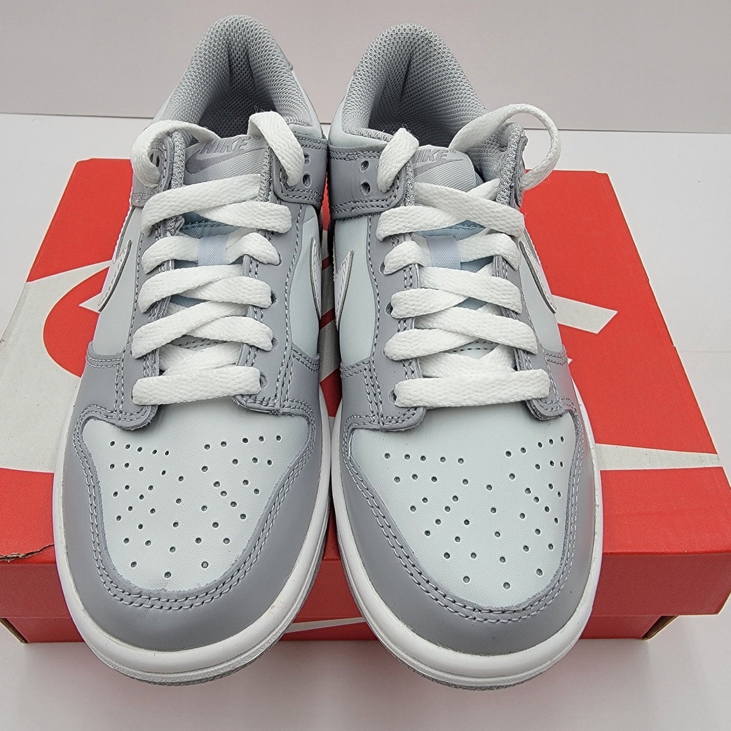 Nike Dunk Low GS Pure Platinum Wolf Grey-Sz 3.5Y DH9765 0014