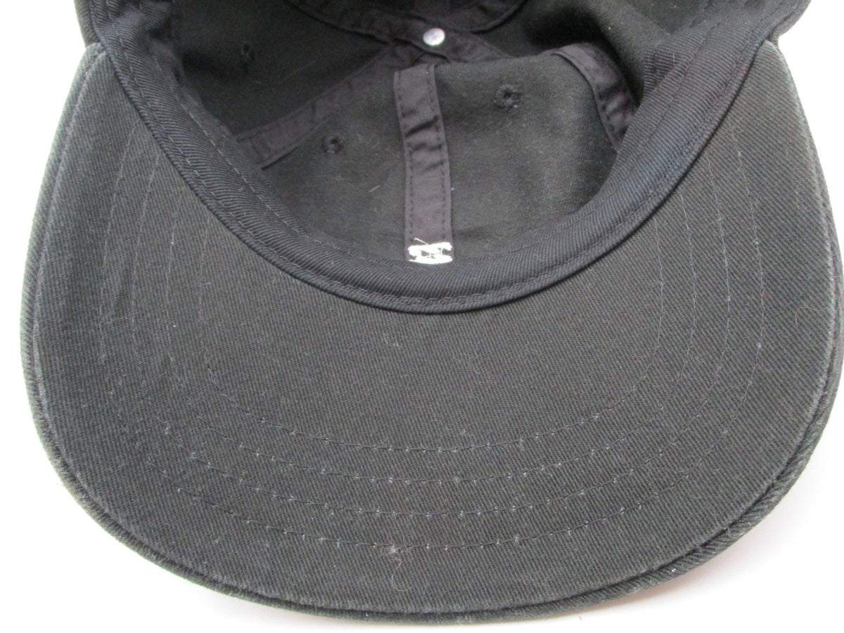 Billabong Hat Cap Strap Back Mens One Size Black Twill Logo Baseball Dad7