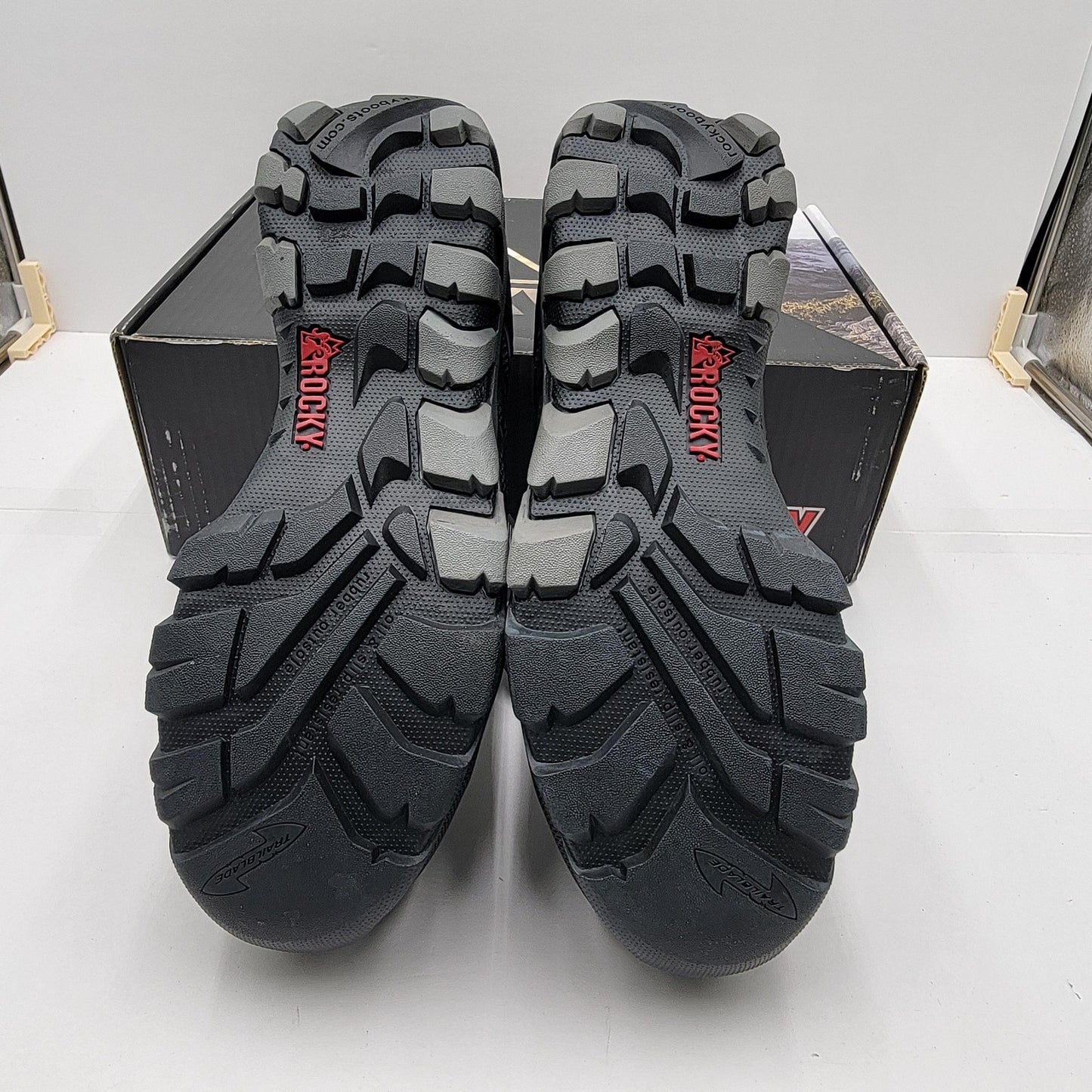Rocky Trailblade Shoes Mens Size 11.5 Black Composite Toe Waterproof Work ASTM5