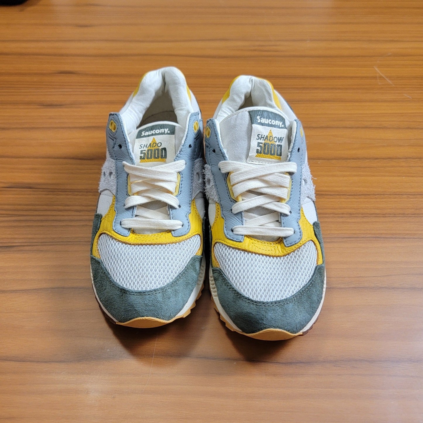 Saucony Shadow 5000 Premium Lt Grey Green Sz 7.5 S70811 2