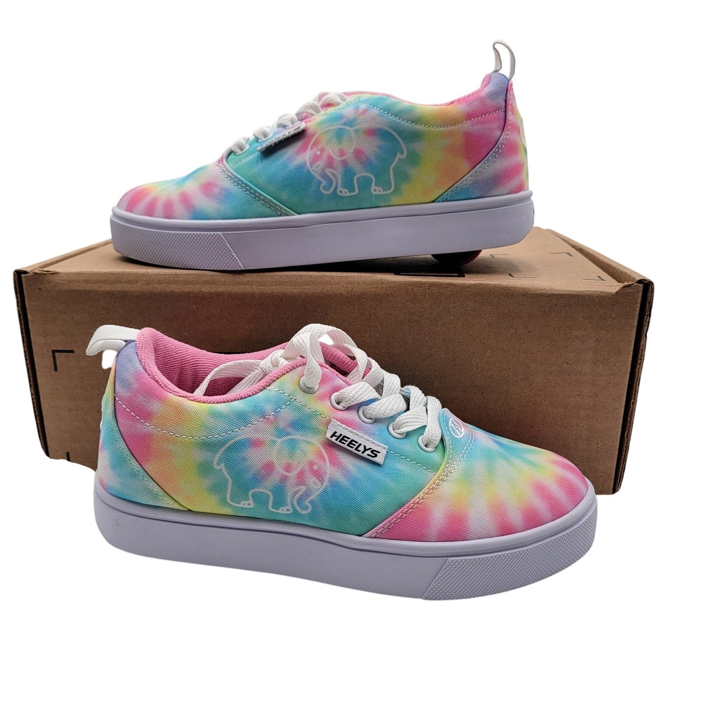 Heelys Pro 20 Ella Tie Dye Roller Shoes Size 5Y / 6W