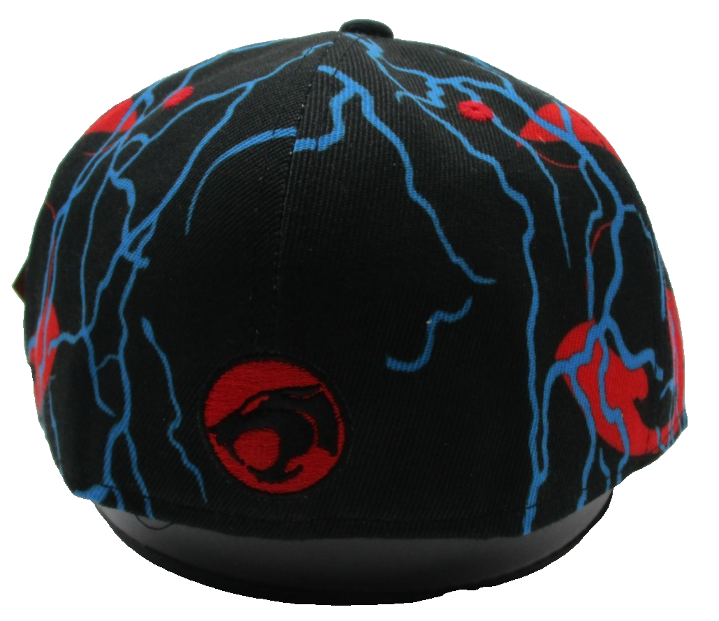 Headgear Classics ThunderCats Hat Cap Fitted Mens 7 5/8 Black Lightning 19852