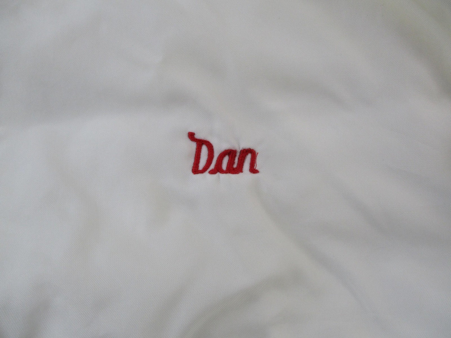Vintage Holloway Jacket Mens XL White Hooded 1/2 Zip Track NP Varsity 16463