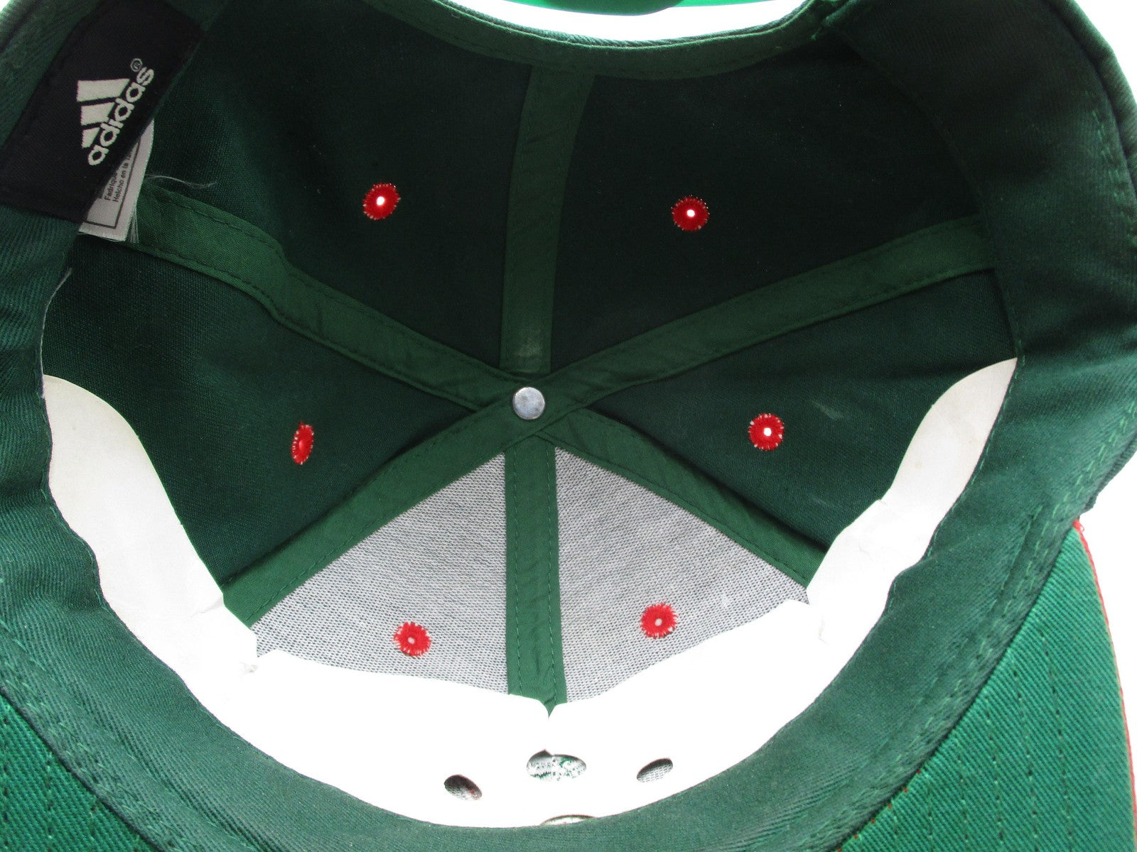 Milwaukee Bucks Hat Cap Snap Back One Size Green NBA Basketball Mens Adidas11