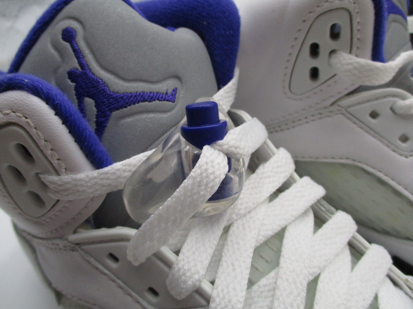 Nike Air Jordan 5 Retro GS Racer Blue White Black Size 5.5Y 440888141 1B16