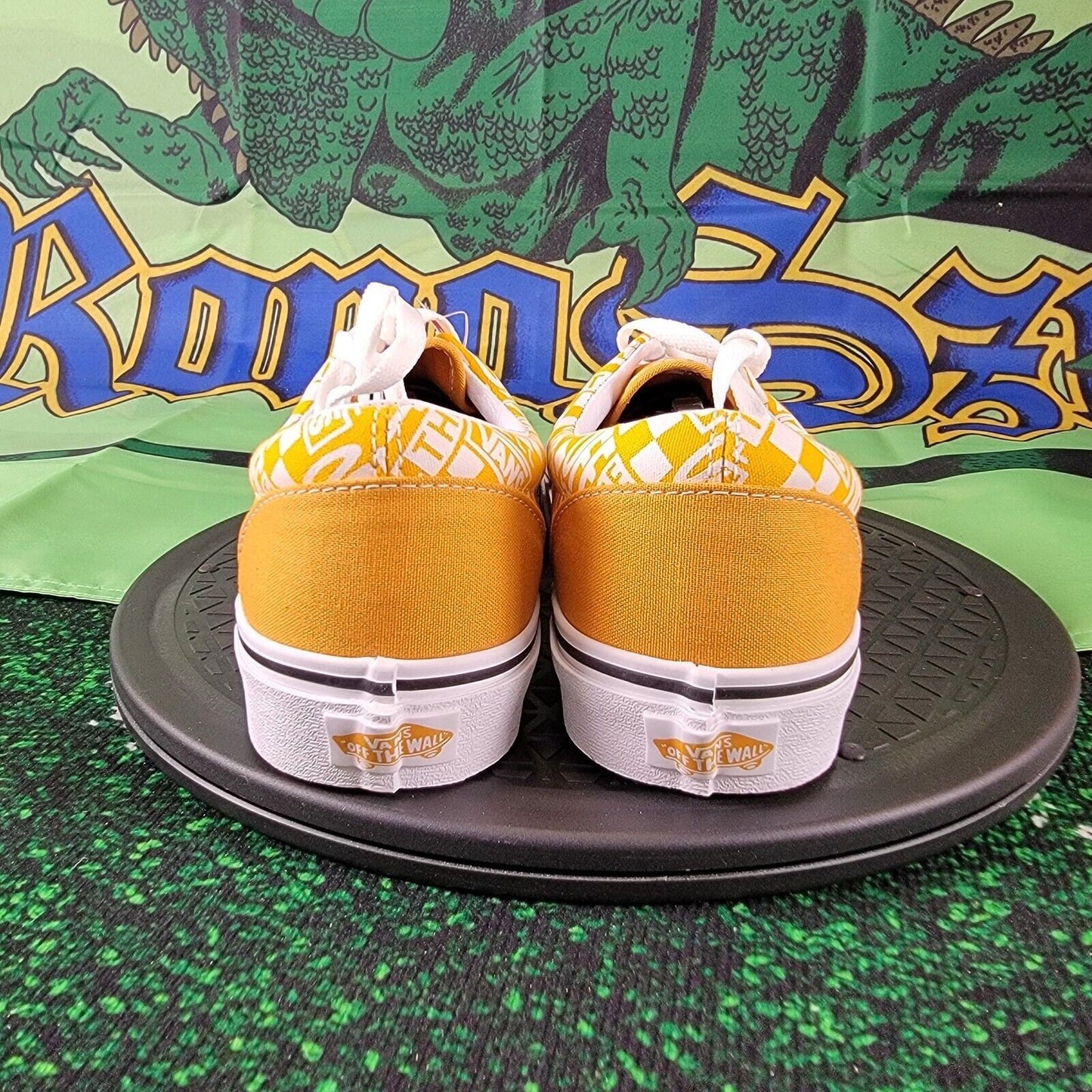 Vans Unisex Adult Off The Wall Era Sneakers Gold Nugget/Saffron Size:M8/W9.52