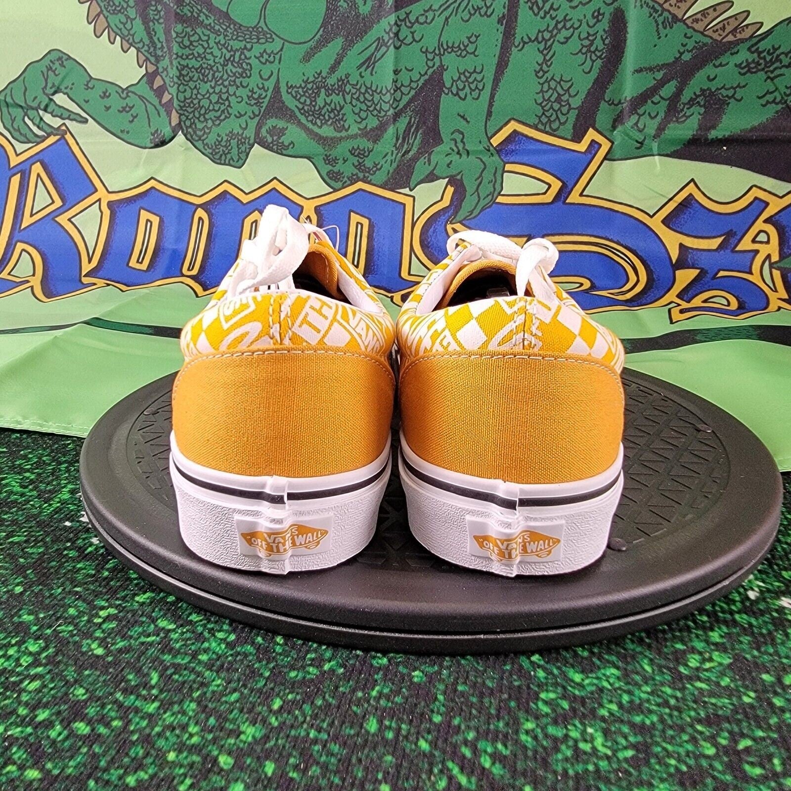 Vans Unisex Adult Off The Wall Era Sneakers Gold Nugget/Saffron Size:M8/W9.52