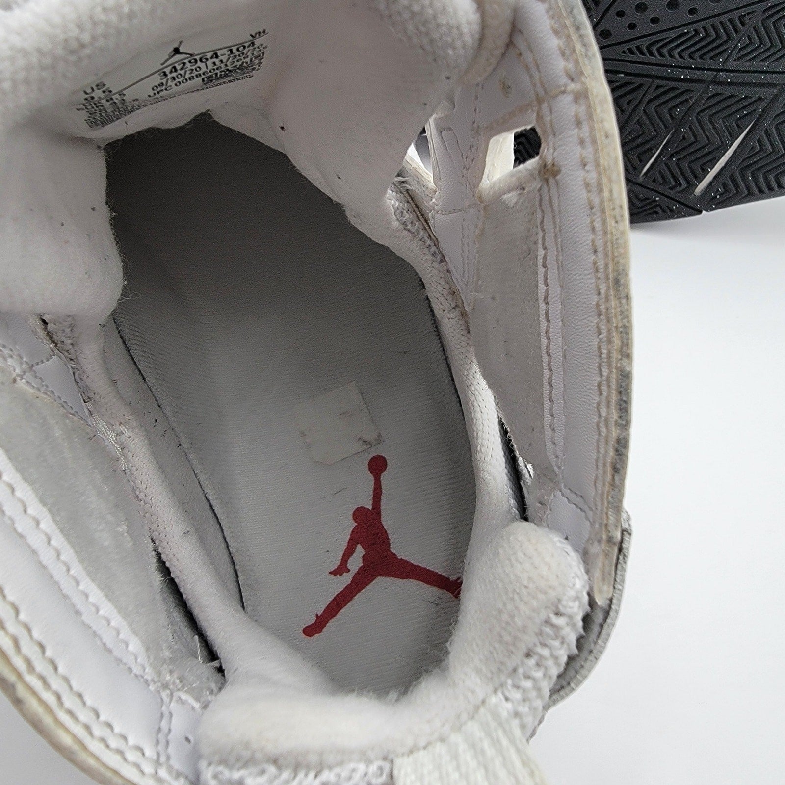 Air Jordan True Flight 'White Cement' Mens Sz 9.5 3429641045
