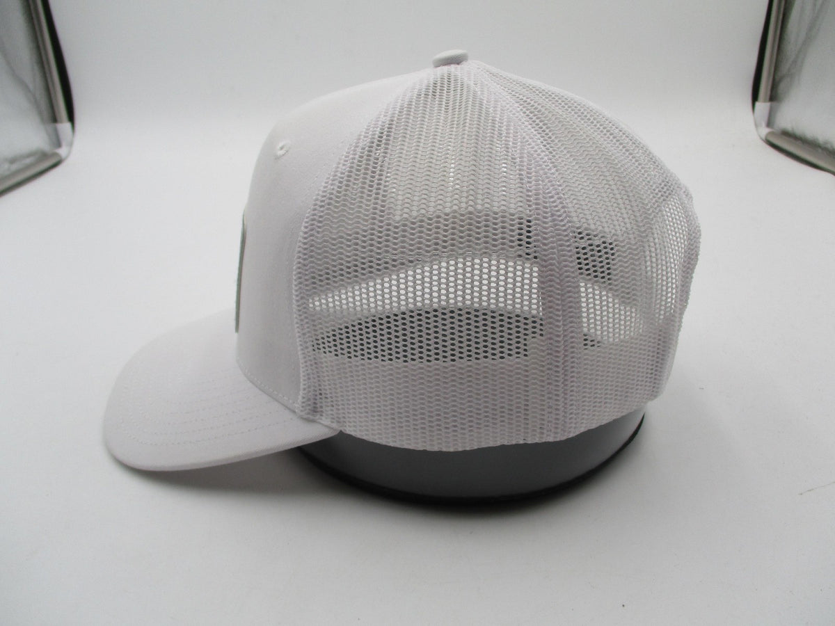 Richardson Hat Cap Snap Back Mens One Size White Mesh Trucker Bad Boy Legacy6