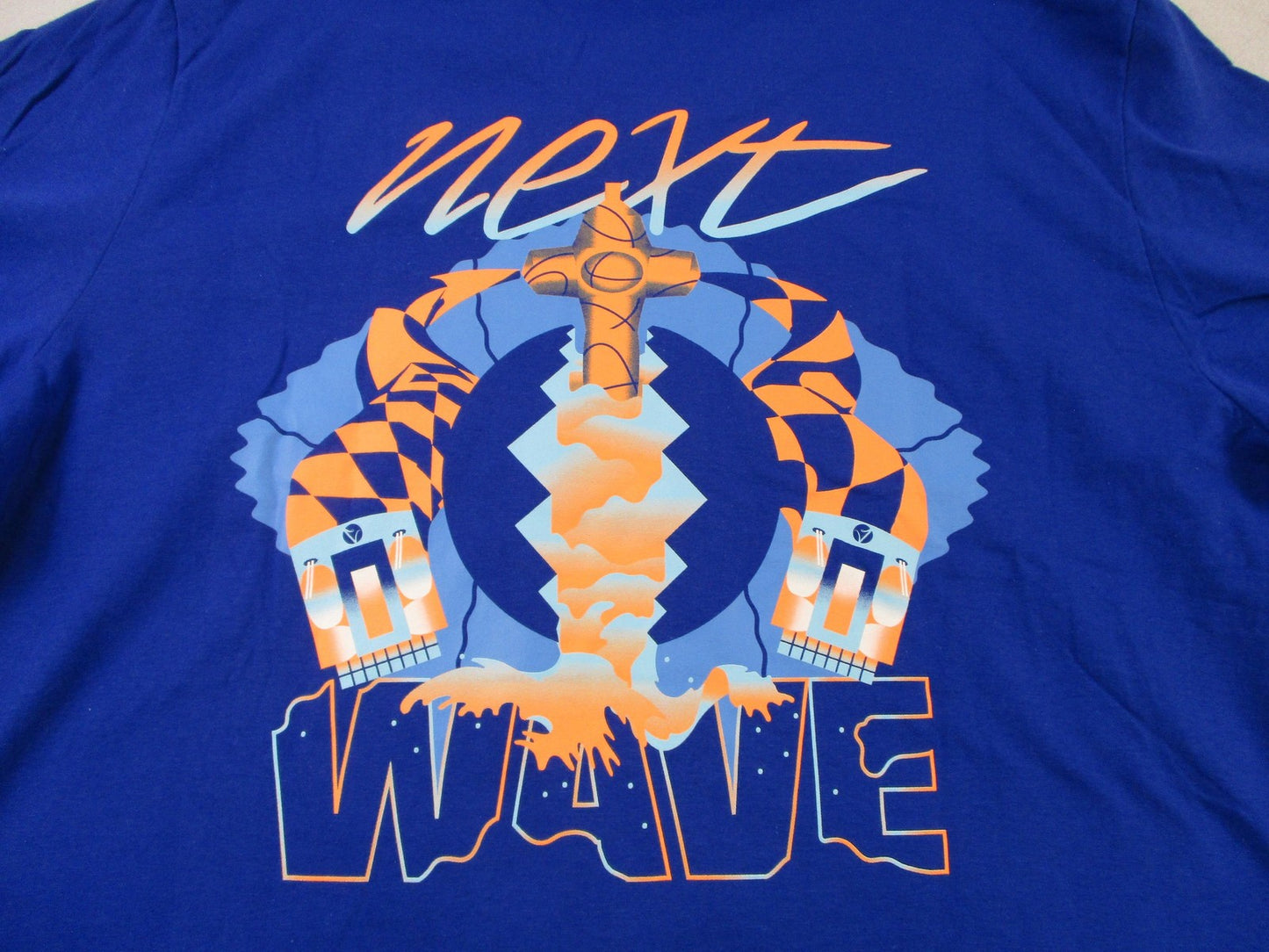 Adidas NYC Next Wave Shirt Mens XL Blue New York Sports Graphic Tee NWT 13666711
