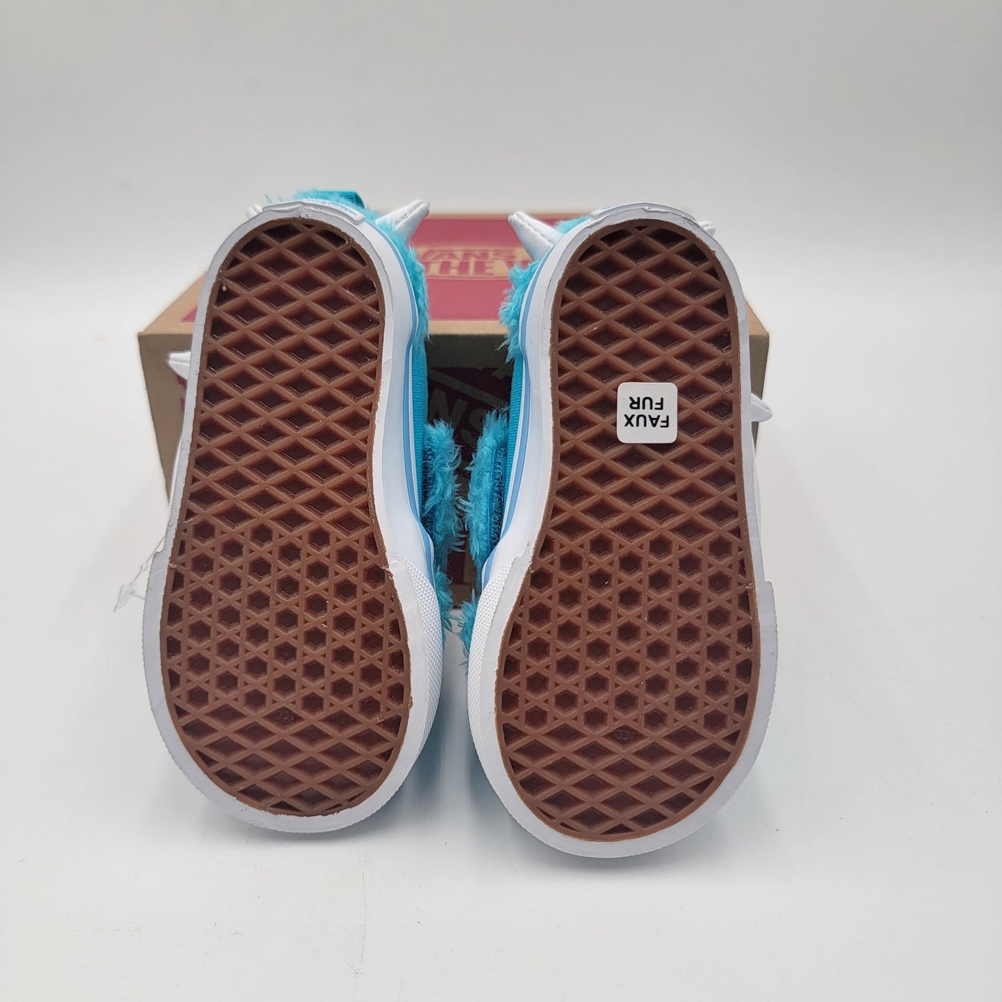 Vans Slip On V Monster Atoll Blue/True White Sz 5TD VN0A5KXP4LC5