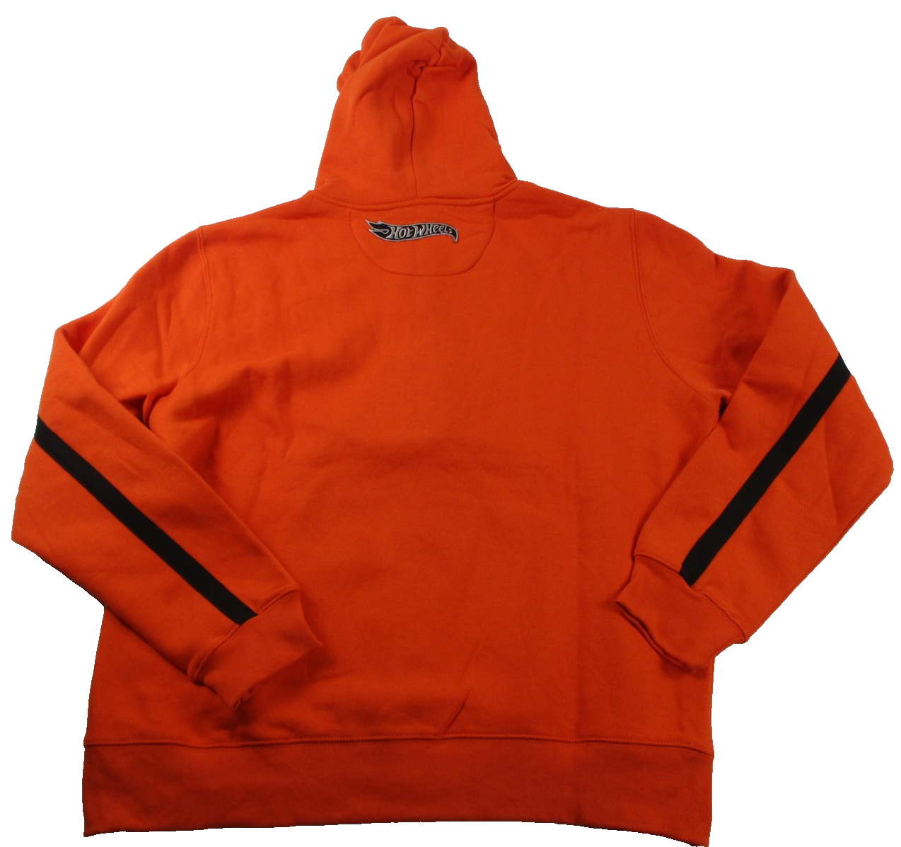D73 USA Hoodie Mens 2XL Orange Full Zip Hot Wheels Racing 68 Graphic New 1288891