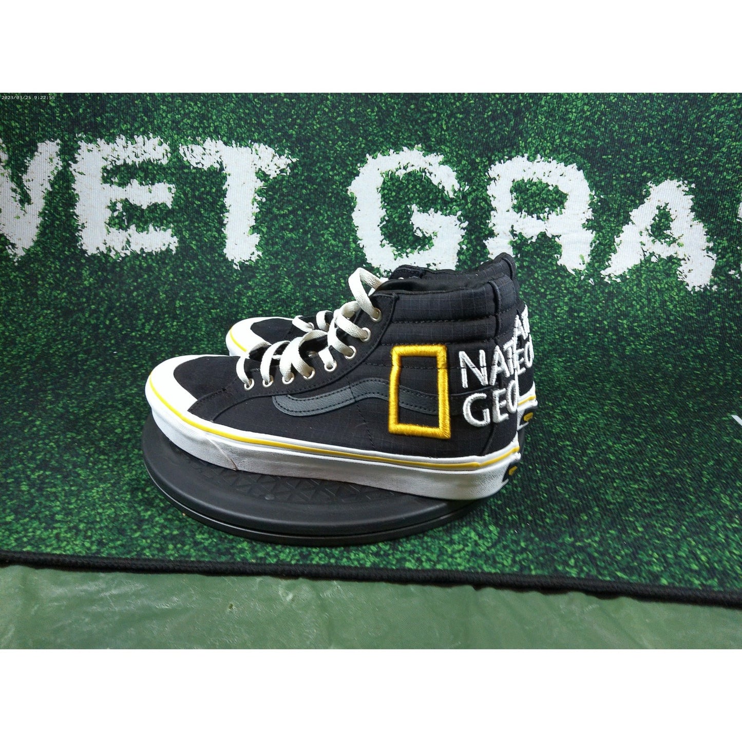 Vans National Geographic x Sk8Hi Reissue 138 'Logo' Sz 9.5 VN0A3TKPXHP1