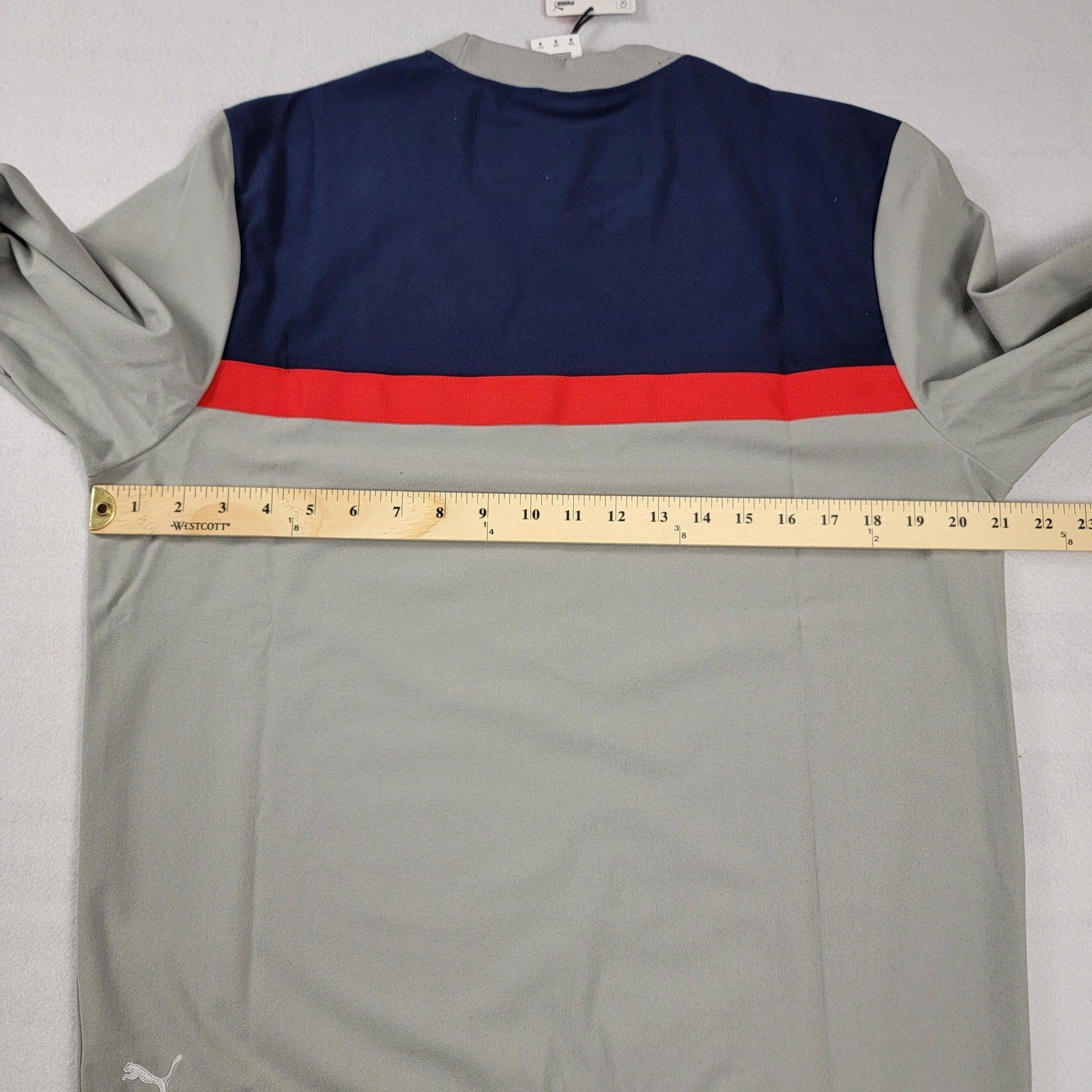 Puma x The Marathon Clothing Mens Long Sleeve Crew Sz M 531222 01