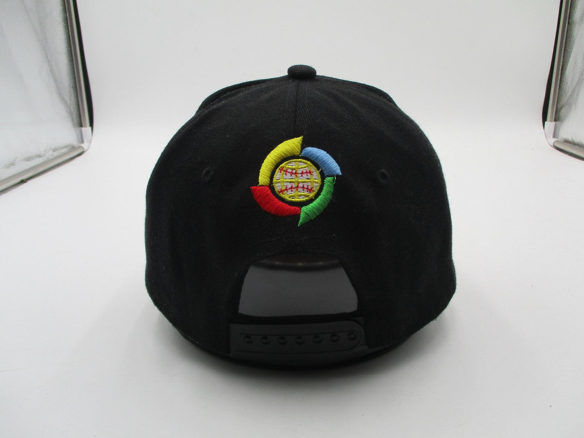 Puerto Rico Hat Cap Snap Back One Size Black Baseball Mens PR Flag WBC Logo6