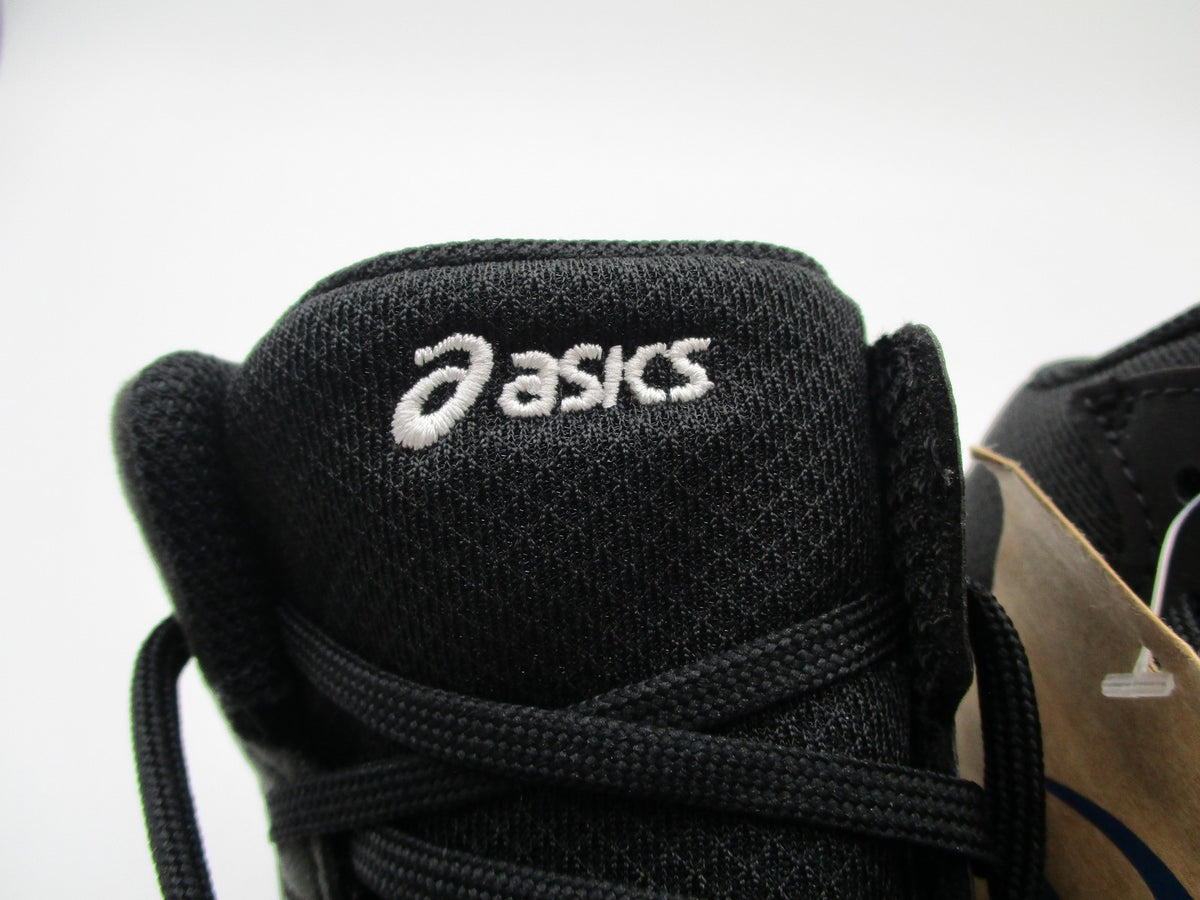 ASICS Snapdown Shoes Kids Size 3 Black High Top Wrestling Sneakers 1084A014 New5