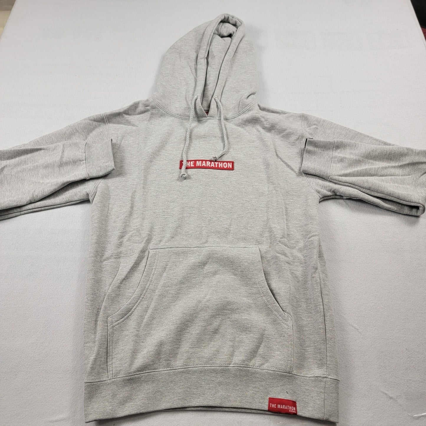The Marathon Clothing Gray Hoodie Mens Sz S 0