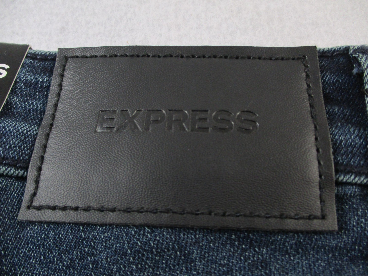 Express Jeans Mens 30x30 Blue Indigo Slim Fit Denim Stretch Pants 14567