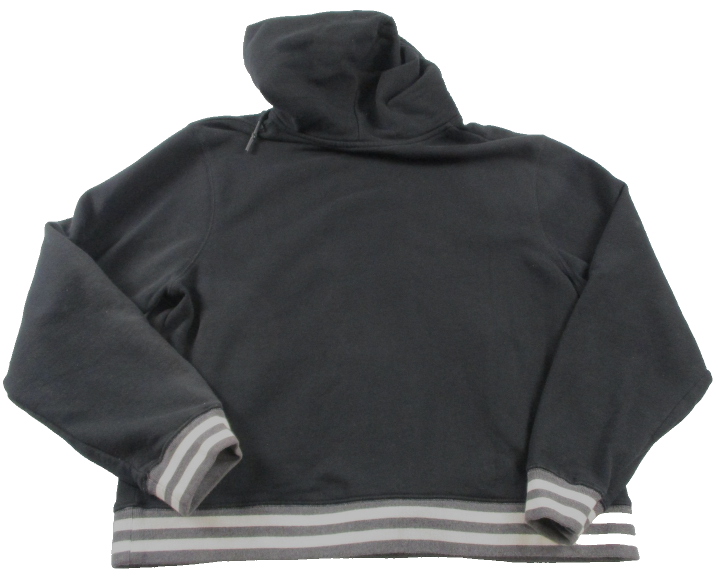 AKOO Hoodie Mens 2XL Black Pullover Fleece Sweatshirt KING Graphic Front 16661