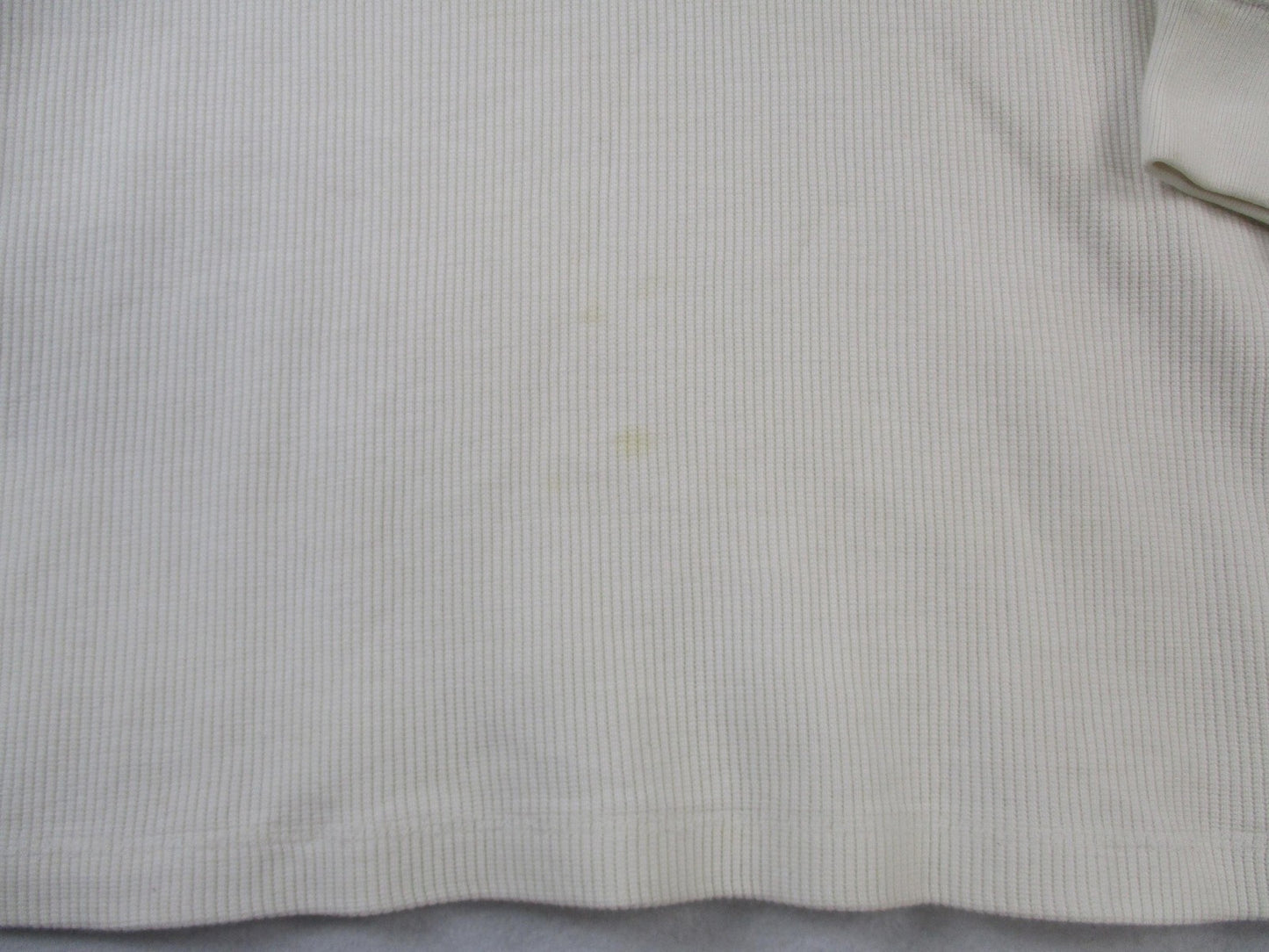 Enyce Shirt Mens 2XL White Camo Logo Thermal Waffle Knit Long Sleeve Tee