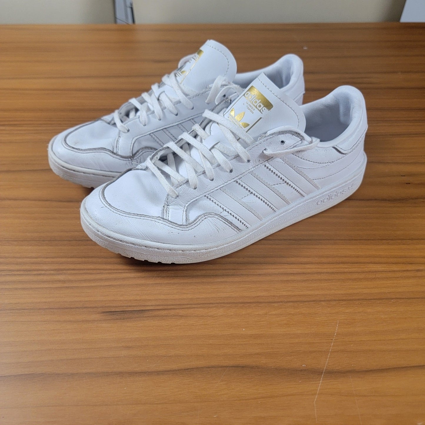 Adidas Team Court 'Cloud White' Sz 8.5M/10W EF6049