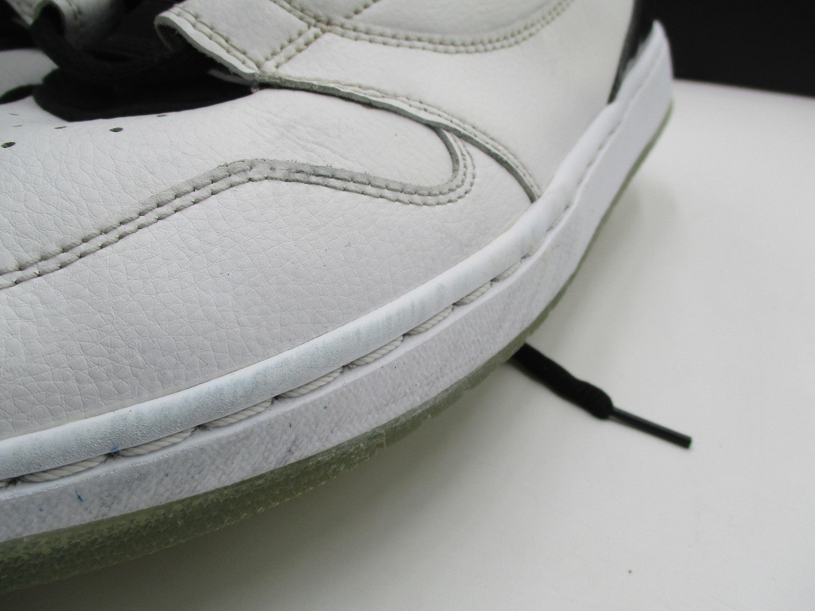 Air Jordan Fadeaway 'White Concord' Sz 11.5 Mid Basketball Shoes AO1329100 1H414