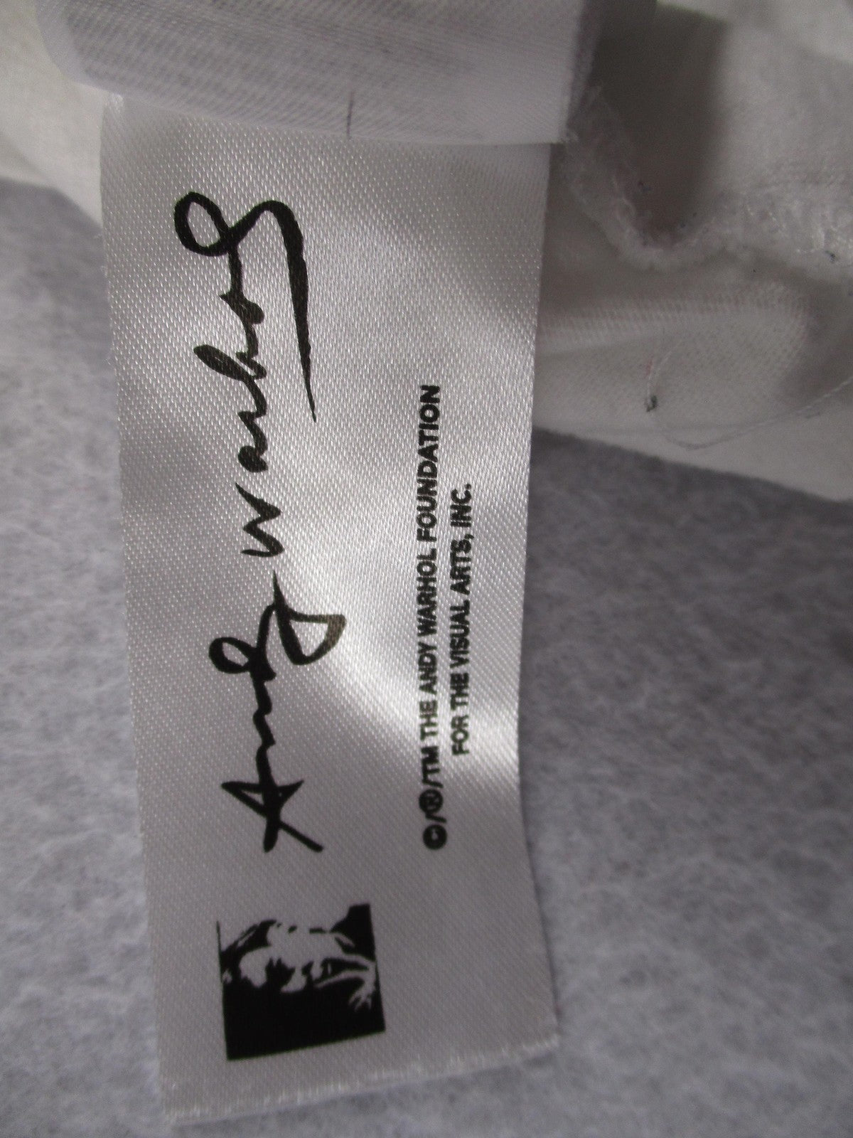 Gap Andy Warhol Shirt Teen Large White Pop Art Graphic Tee Back Quote Cotton9
