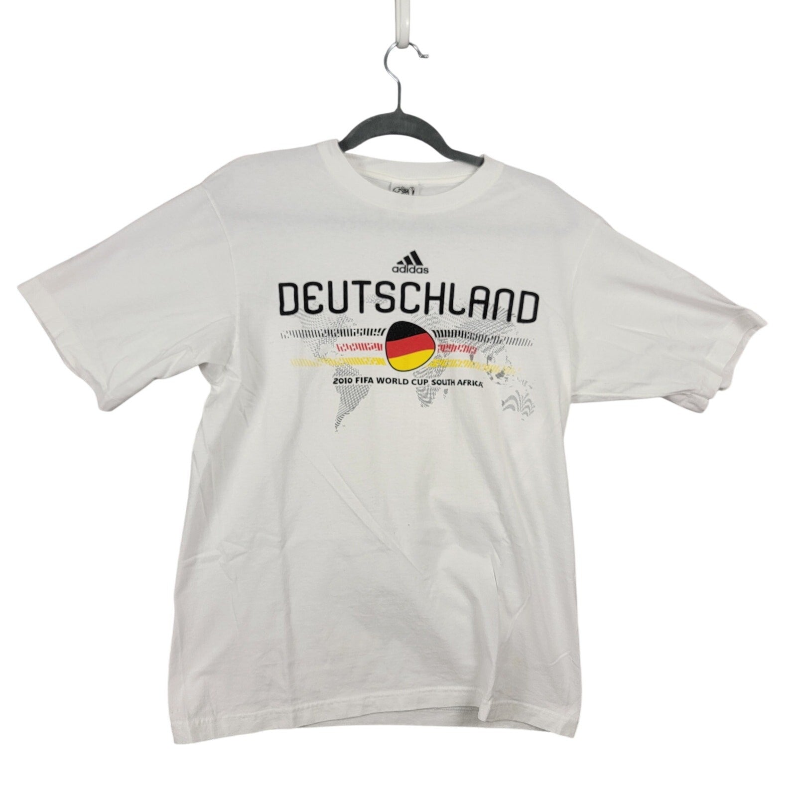Adidas Germany 2010 FIFA World Cup Tee White Men’s M 00230