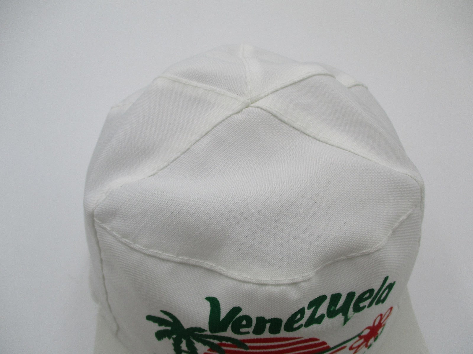 Venezuela Isla De Margarita Hat Cap Snap Back Mens One Size White Beach Souvenir6
