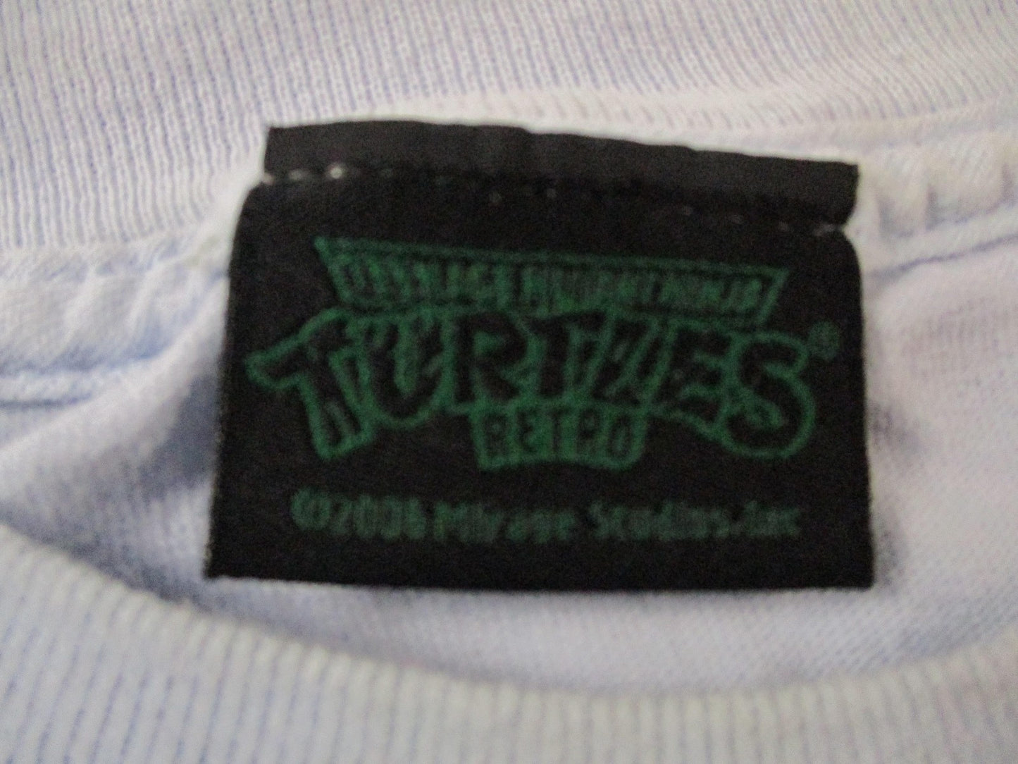Teenage Mutant Ninja Turtles Shirt Mens Large White Bebop Rocksteady Graphic3