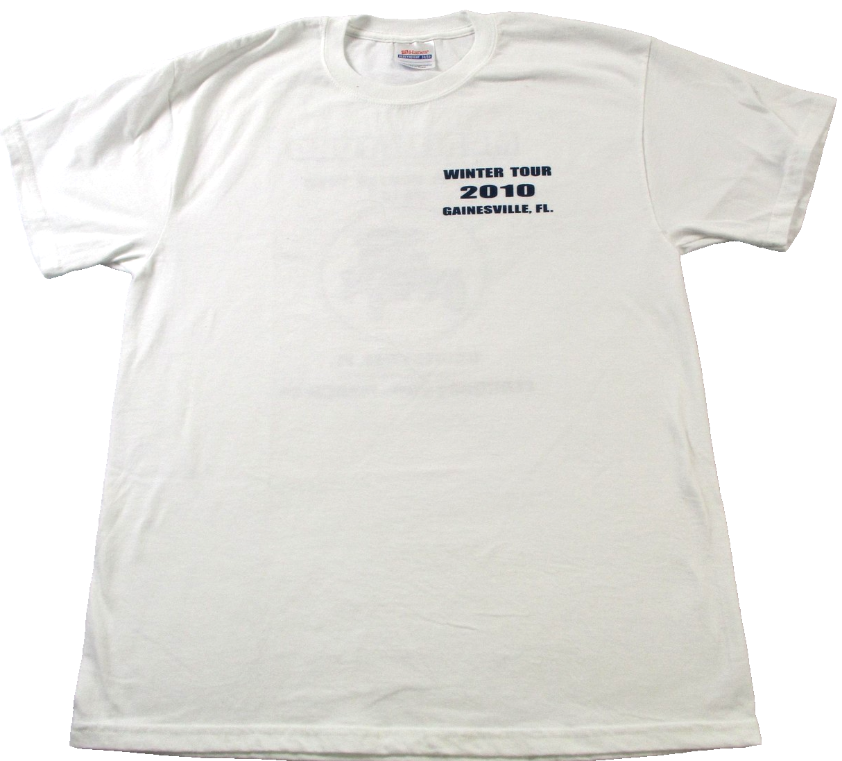 Model T Ford Florida Winter Tour Shirt Mens Medium White Hanes Gainesville 20101