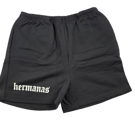 Sisters by Safety Pins 'Hermanas' Black Shorts  Size S0