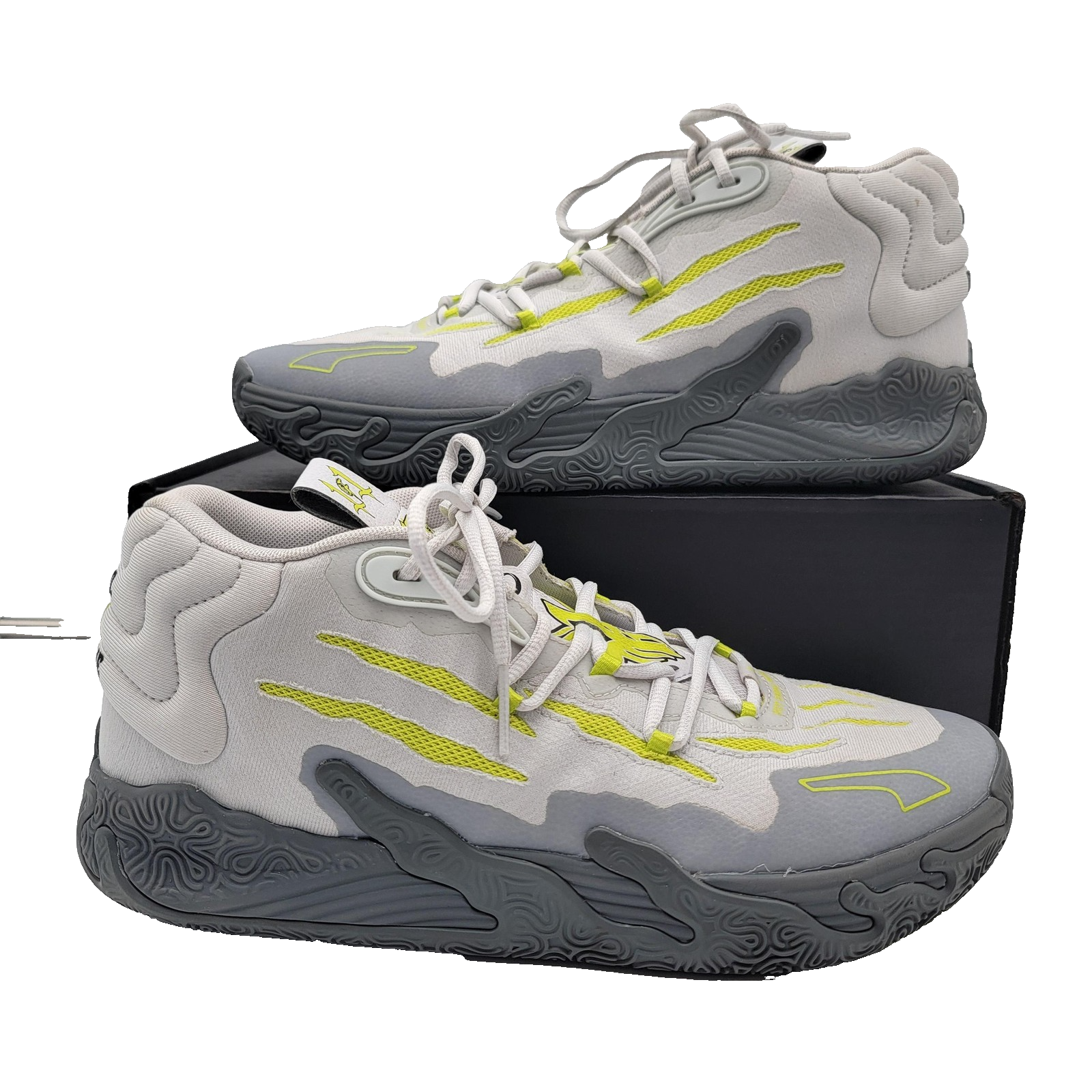 Puma MB.01 Shoes Mens Size 11 Gray LaMelo Ball 01ofOne Not From Here Rare