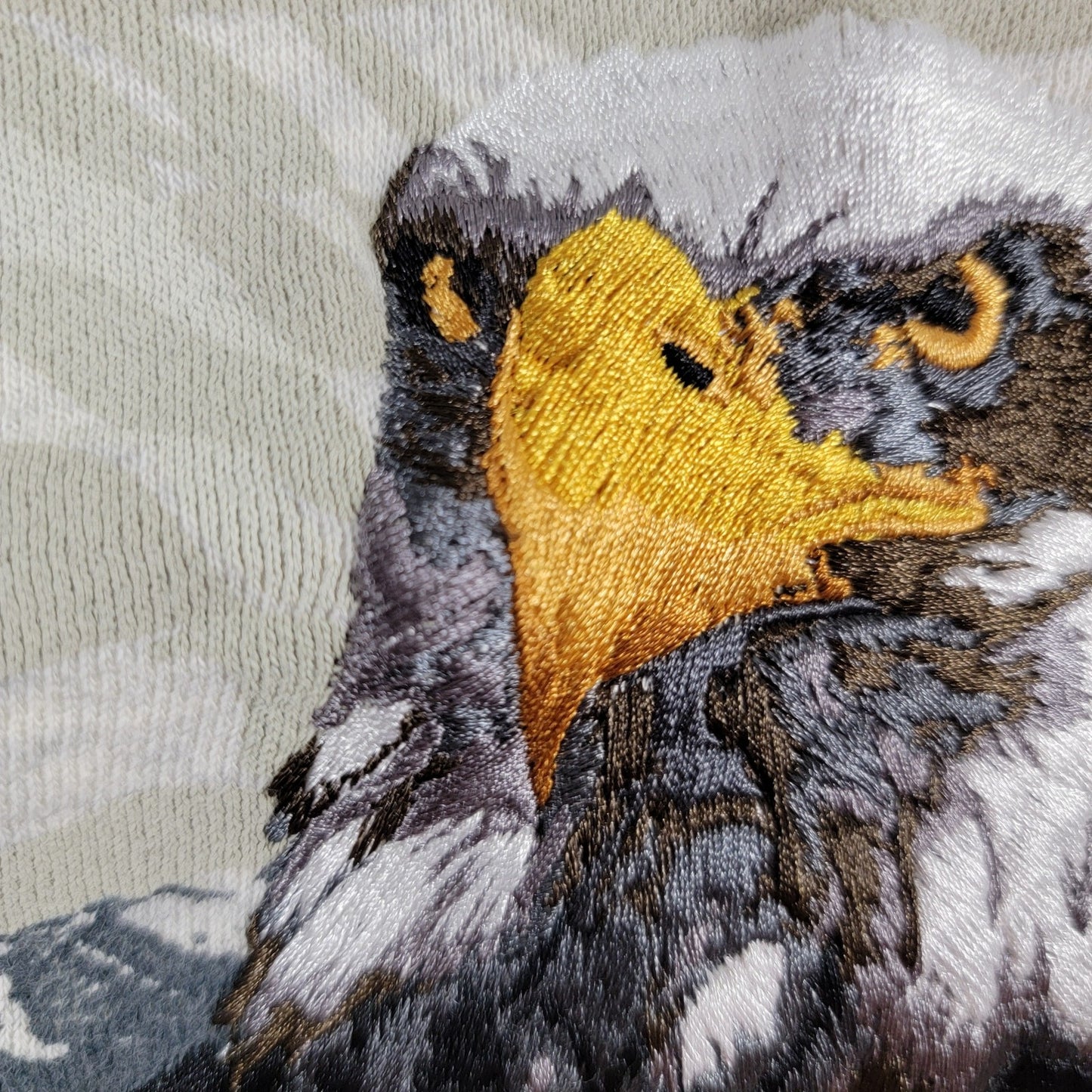 Croft & Burrows American Pride Embroidered Eagle Sz L