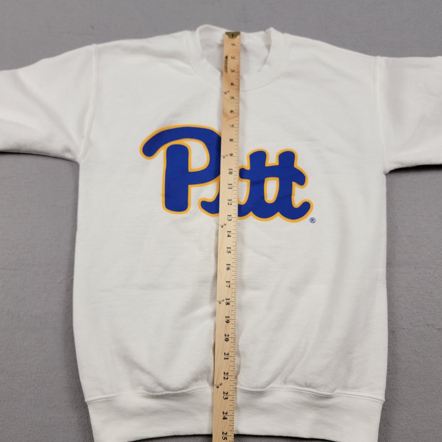 Vintage Pittsburgh Panthers Sweatshirt White Longsleeved Sz M