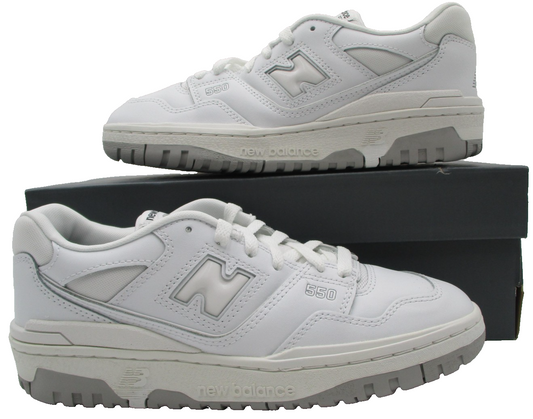 New Balance 550 RG3 Shoes Boys Size 7 White White Basketball GSB550PB Sneakers0