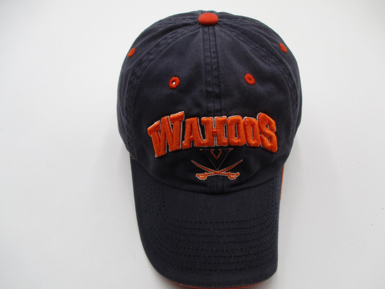 Virginia Cavaliers Hat Cap Strap Back One Size Blue NCAA Top Of The World Mens7