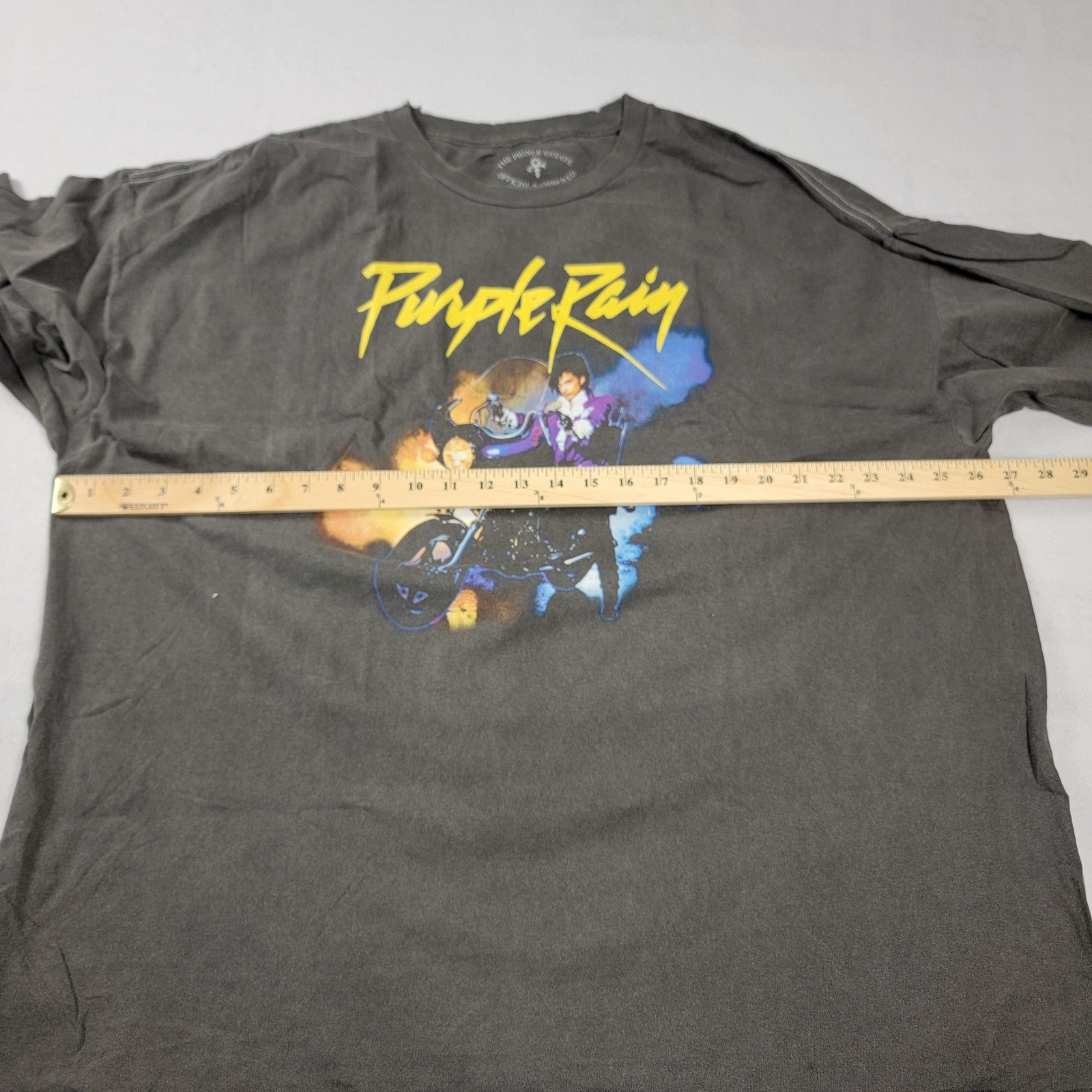 Prince Purple Rain Shirt Mens 2XL Graphic Tee Retro Vintage Distress