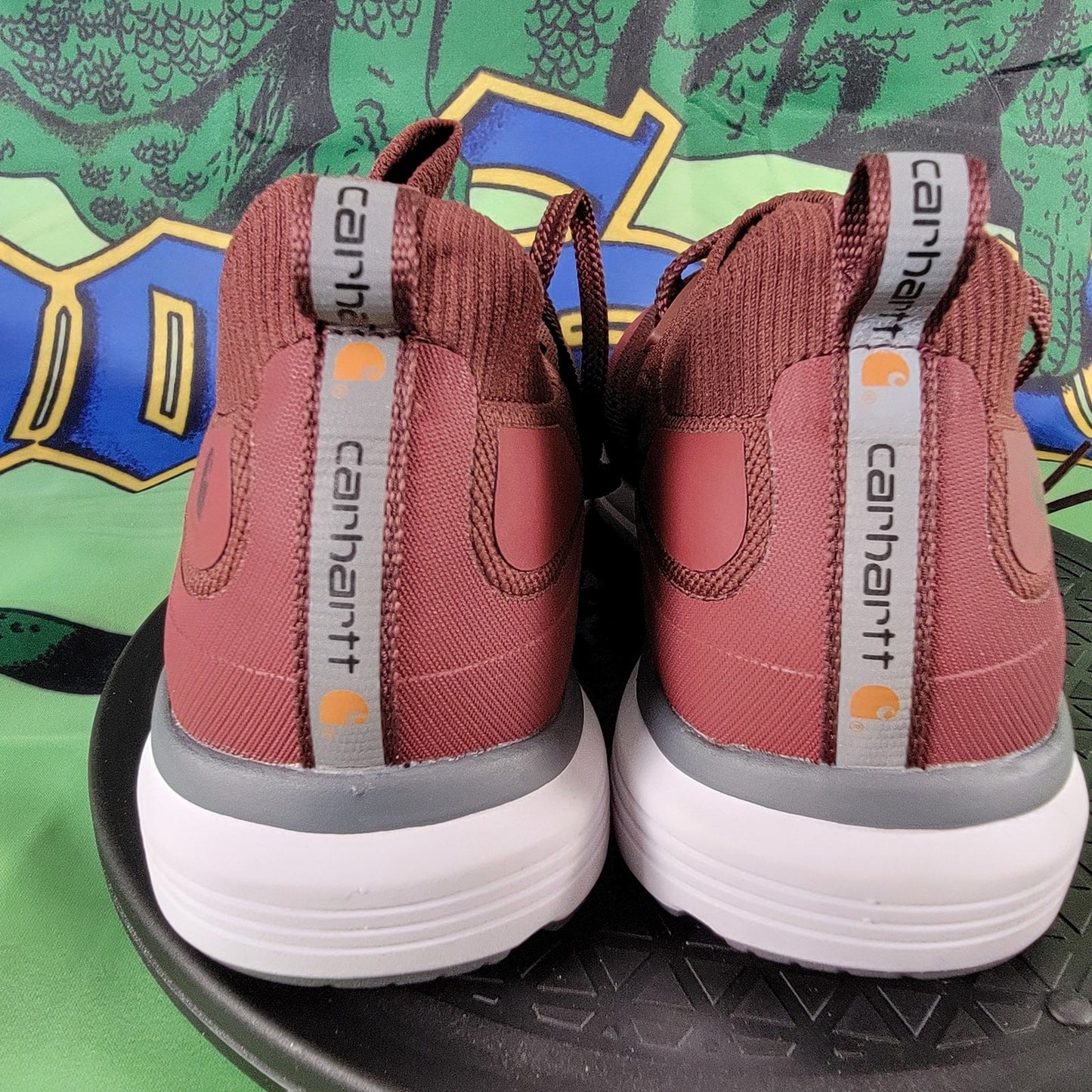 Carhartt Womens Haslett SD Work Shoe Burgundy Sz 8.5 FS2404W3