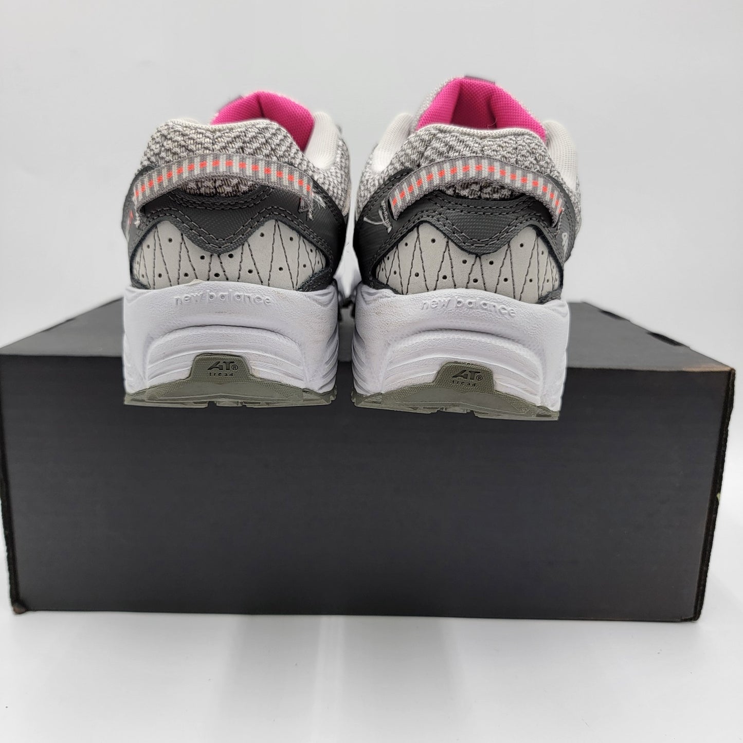 New Balance 412 Gray Pink Trail Running Shoes Women's US Size 7.5 WTE412P1