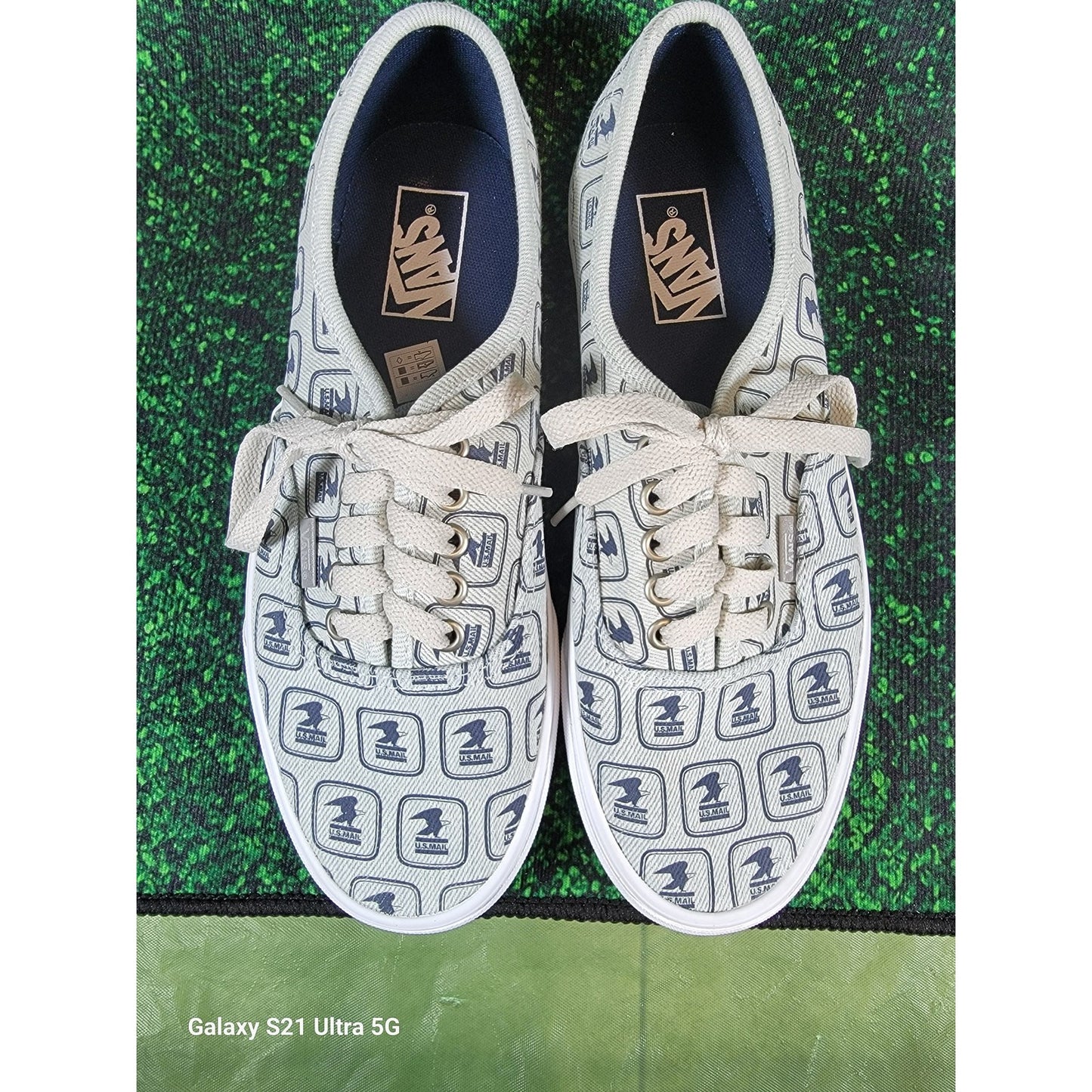 Vans USPS x Authentic 'Denim' Size 8.5 Mens VN0A5KRDJZ8 Original Box7